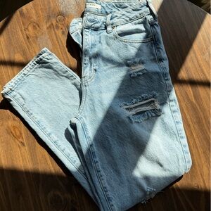 PacSun Sky Blue Mom Jeans